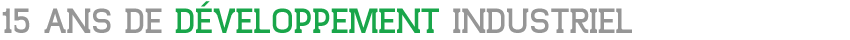 15 ans de développement